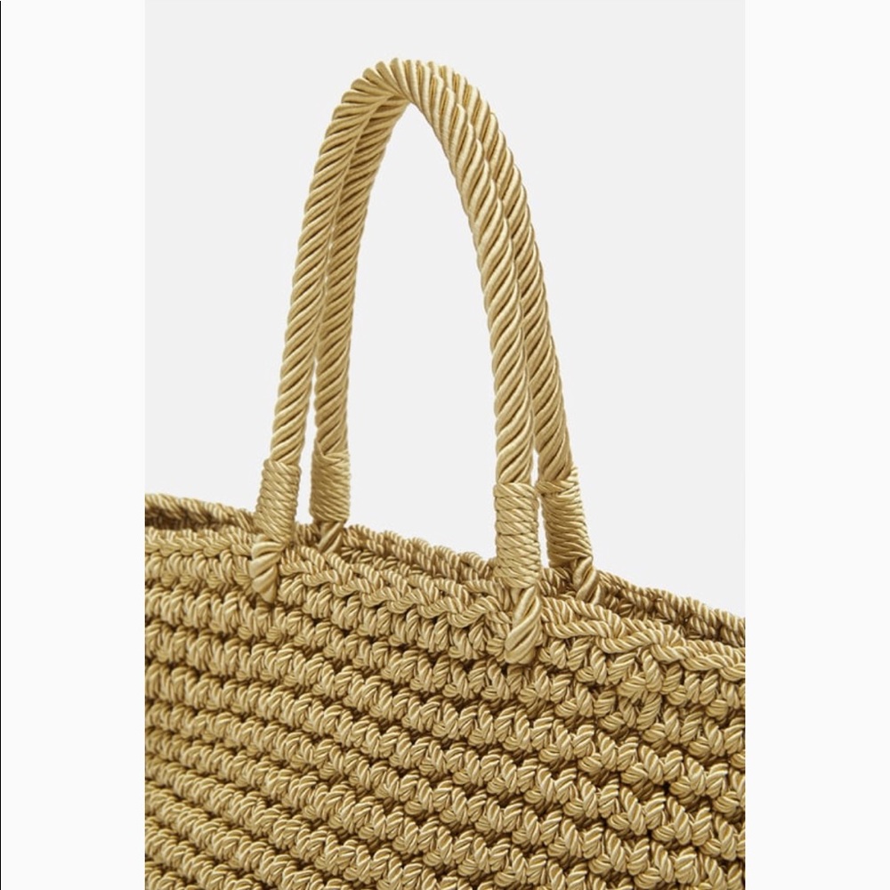 Zara basket handbag - Picture 5 of 6